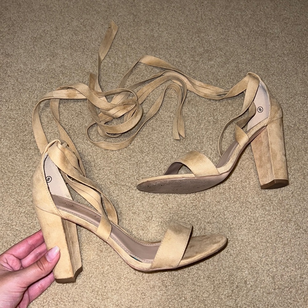 Lace Up Heels
